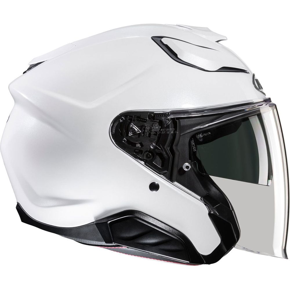 HJC F31 Pearl White