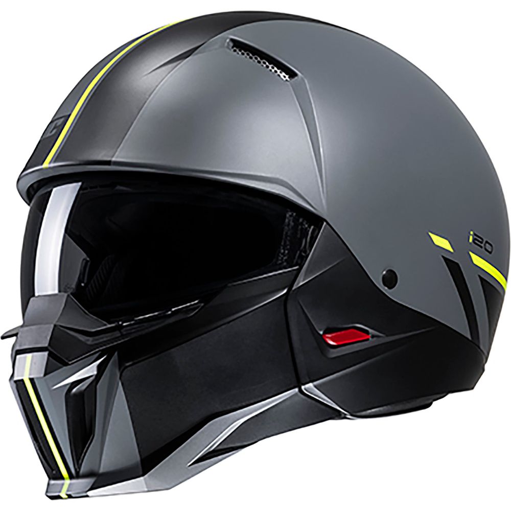 5xl motorcycle helmet uk HJC I20 Batol MC3HSF Yellow