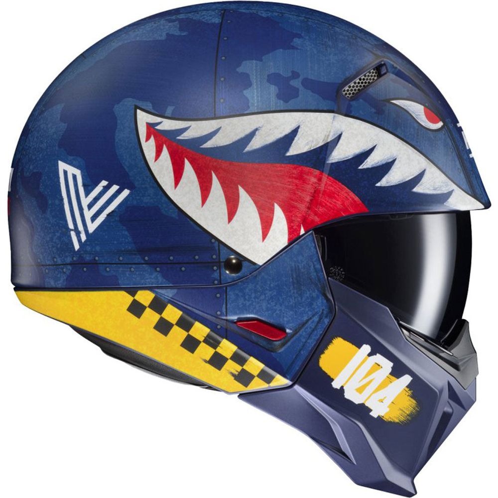 HJC I20 Vanguard Call of Duty MC2SF Blue