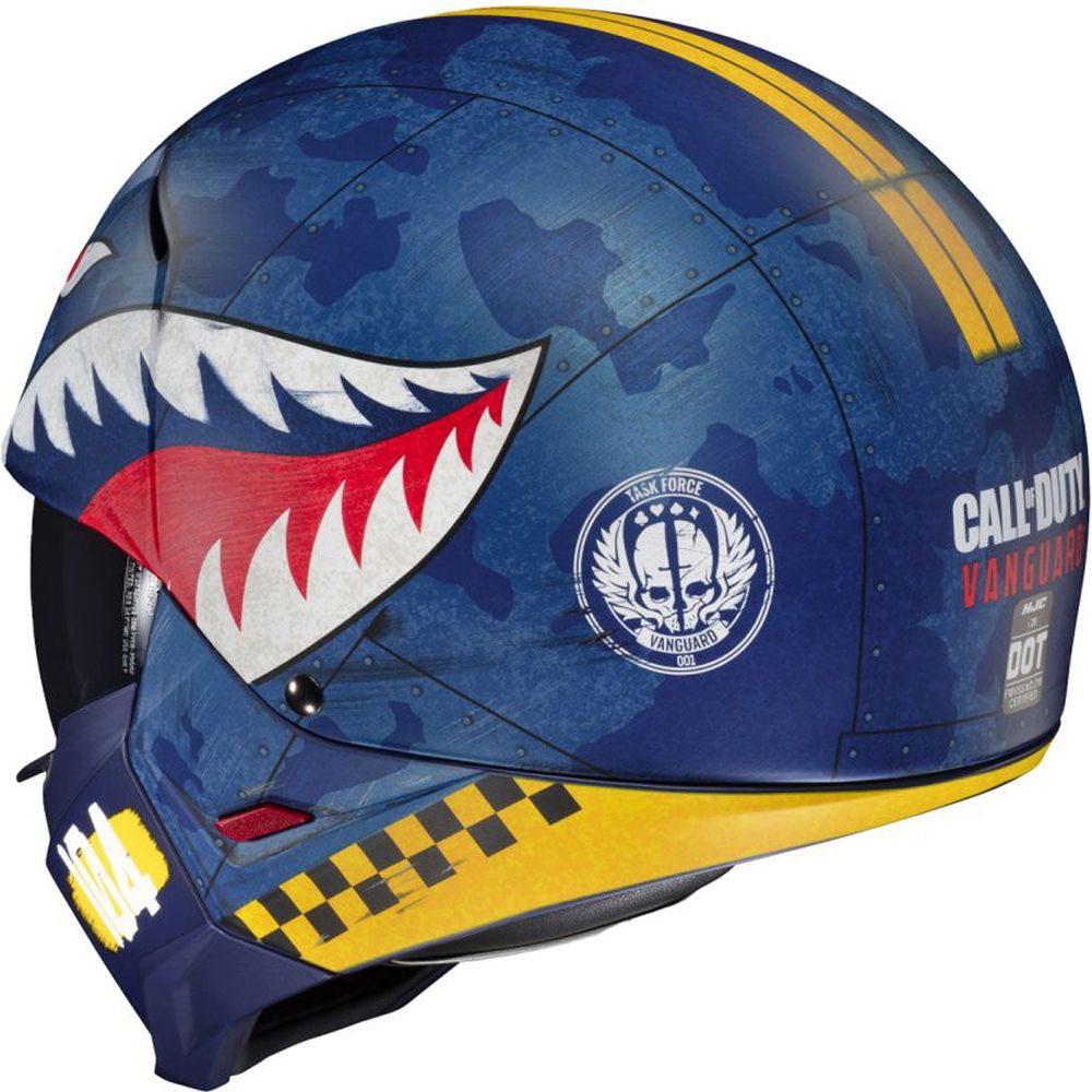 HJC I20 Vanguard Call of Duty MC2SF Blue