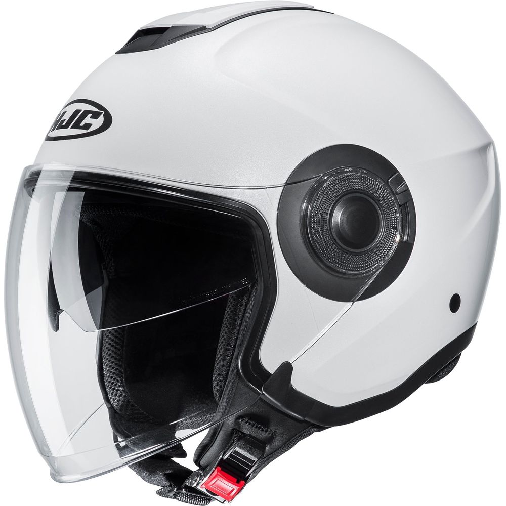 HJC I40N Pearl White