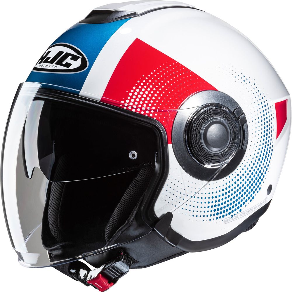 HJC I40N Pyle MC21 White / Blue / Red