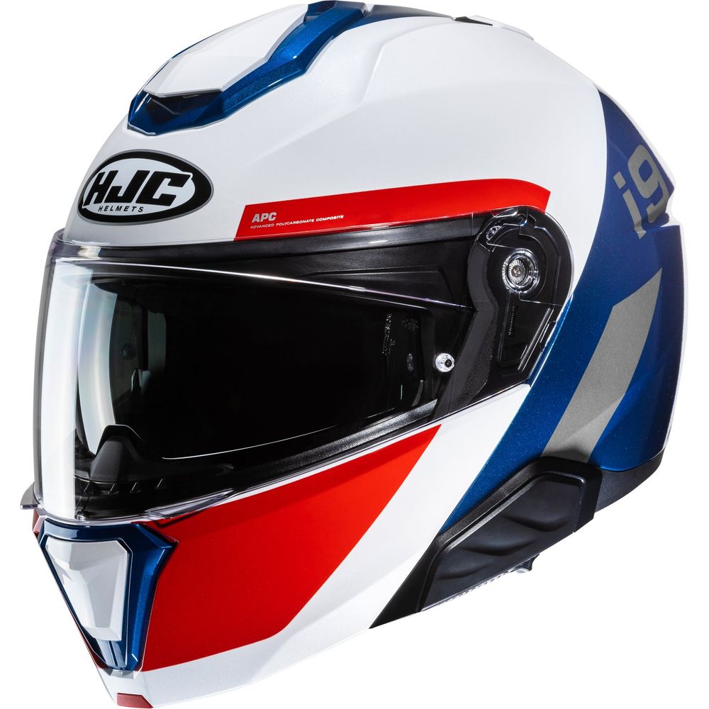 HJC I91 Bina MC21 White / Blue / Red