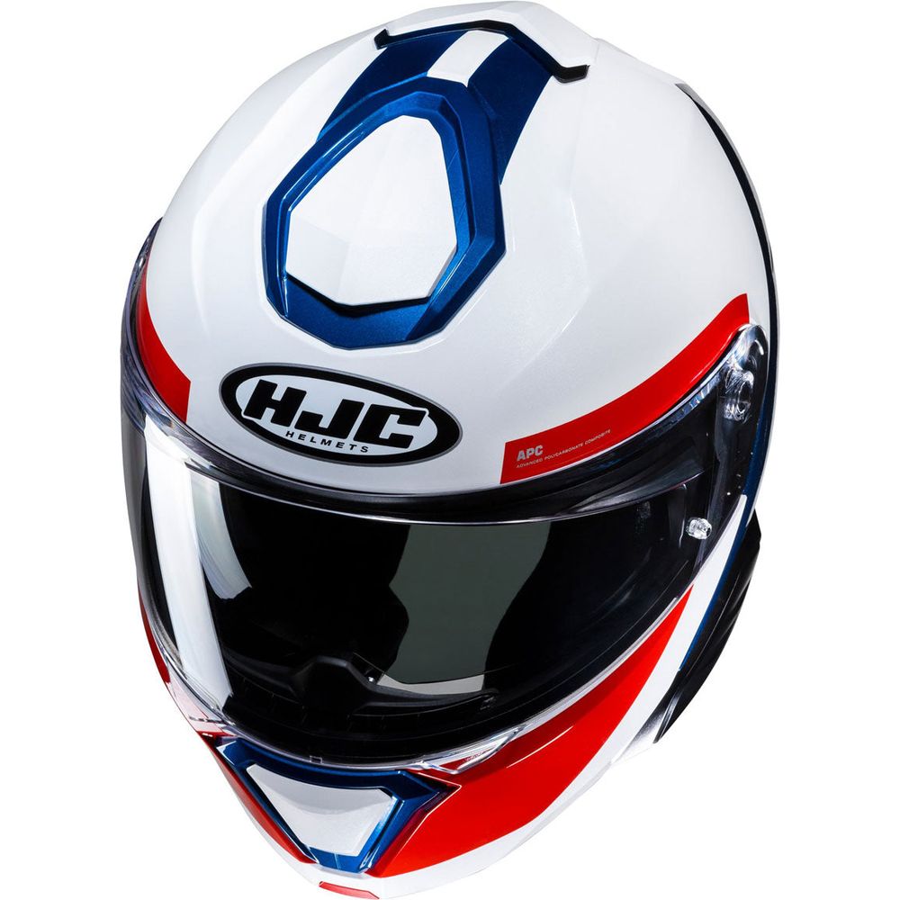 HJC I91 Bina MC21 White / Blue / Red