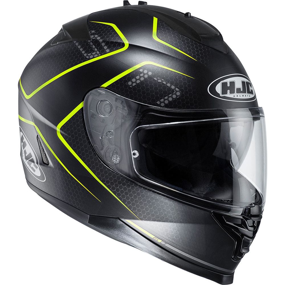 HJC IS 17 Lank MC4HSF Black / Yellow