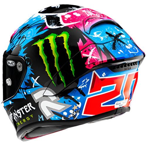 HJC RPHA 1 Quartararo Le Mans Special MC28 Black / Blue / Pink