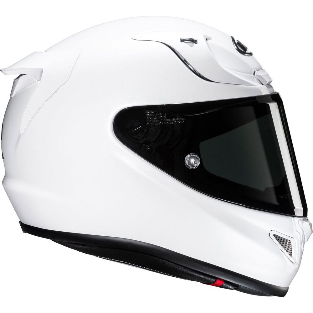 HJC RPHA 12 Full Face Helmet Pearl White - FREE UK Shipping, FREE 365 Day Returns | Moto Central