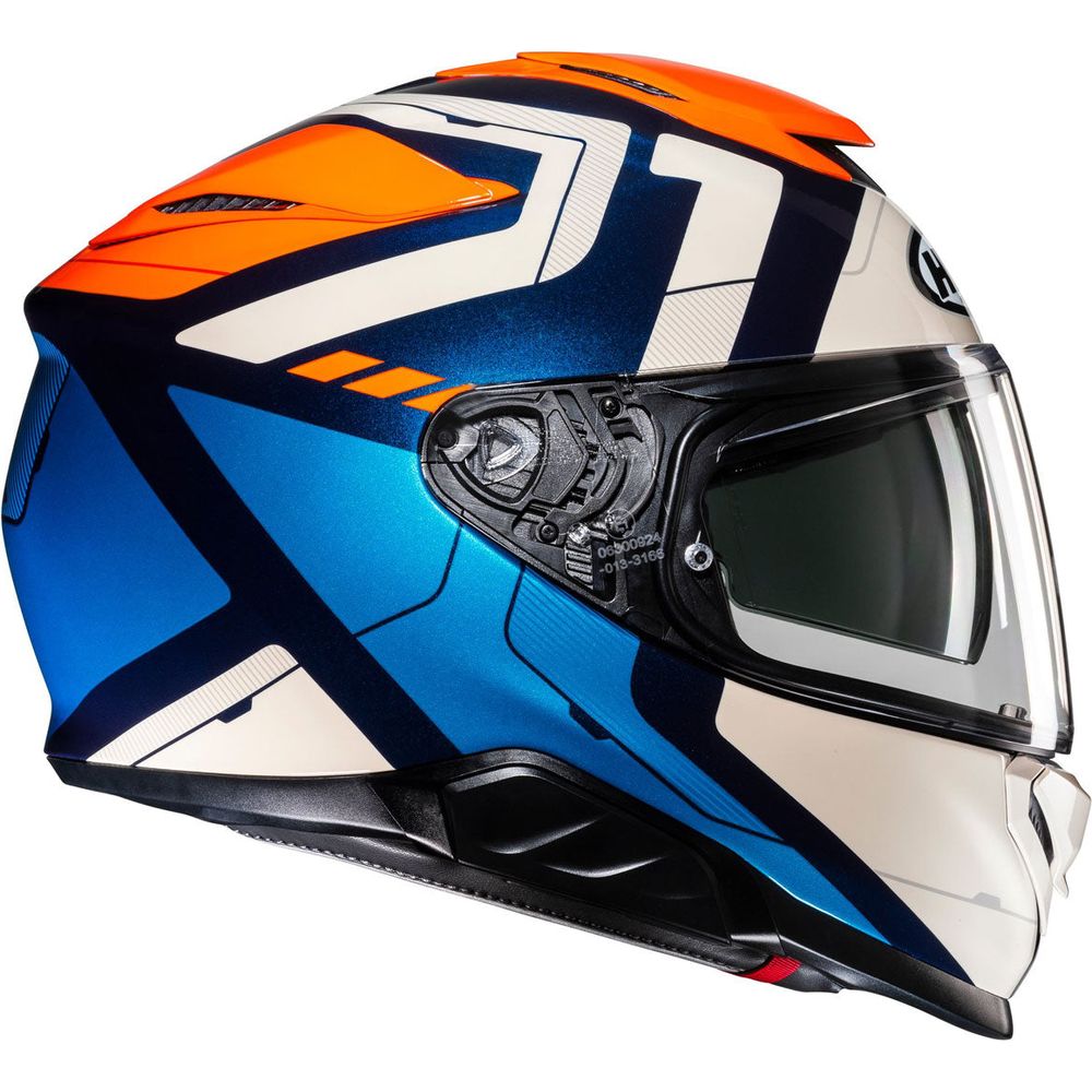 helmet hjc rpha 71 frepe mc2sf HJC RPHA 71 Cozad Full Face Helmet MC27 Blue/Orange FREE UK Delivery