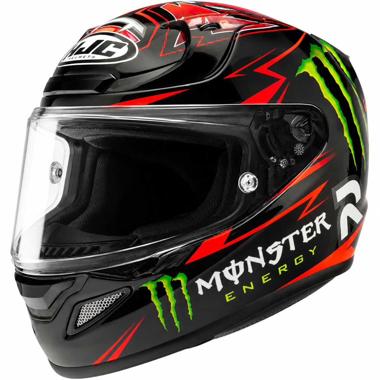 HJC RPHA 12 Quartararo Replica MC1 Black / Red