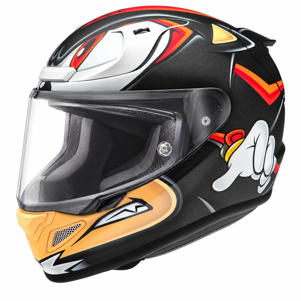 HJC RPHA 12 Shadow The Hedgehog MC1SF Red