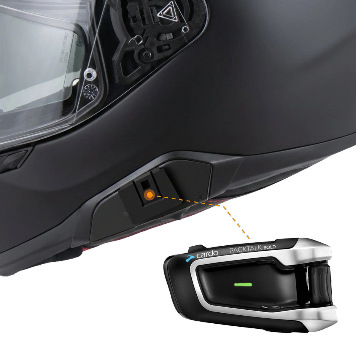 Tubs Jackson HJC To Cardo Black / Bold Adapter FREE UK Delivery, FREE 365 Day Returns | Moto Central