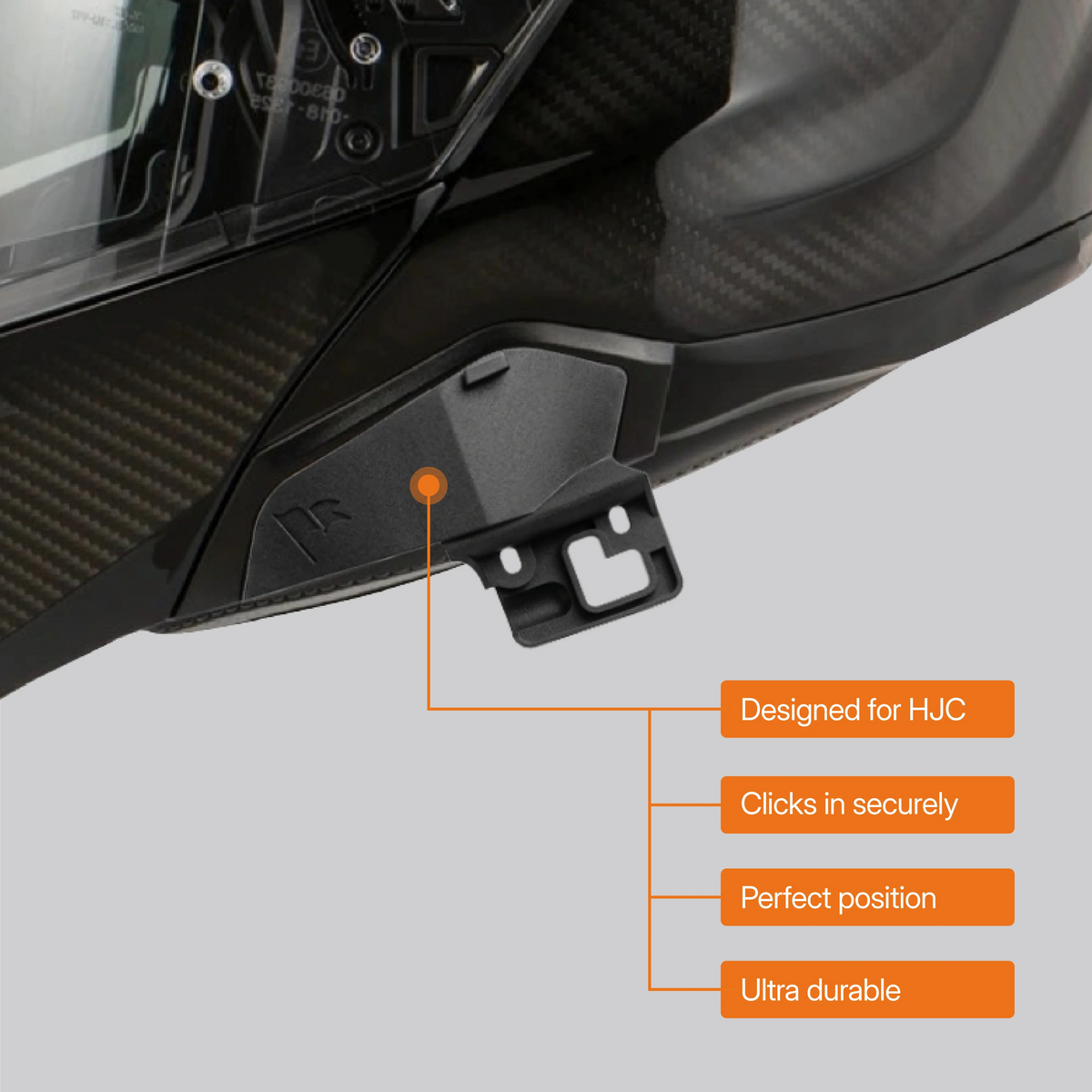 Tubs Jackson HJC To Sena 50S / 20S / 30K Adapter FREE UK Delivery, FREE 365 Day Returns | Moto Central