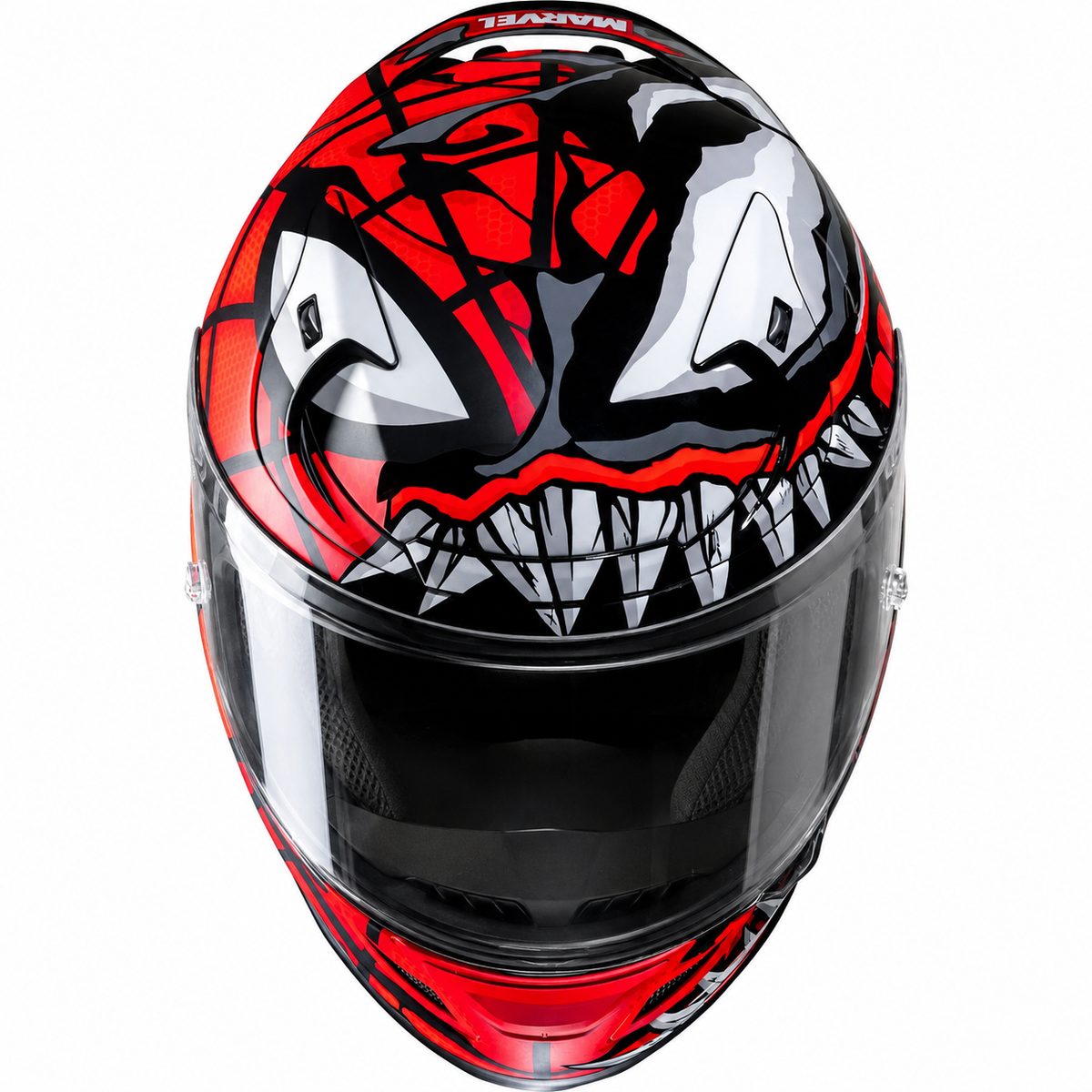 avengers bike helmet uk HJC RPHA 12 Maximized Venom Marvel Full Face MC1SF Black/Red Finish:polished anodized Toddler Backpack With Bunny outdoor activity backpack