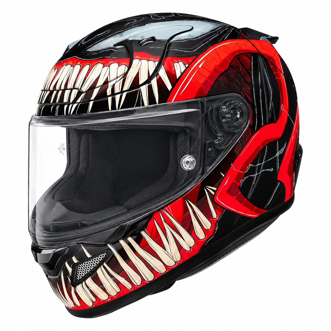 HJC RPHA 12 Venom 3 Marvel MC1SF Black / Red