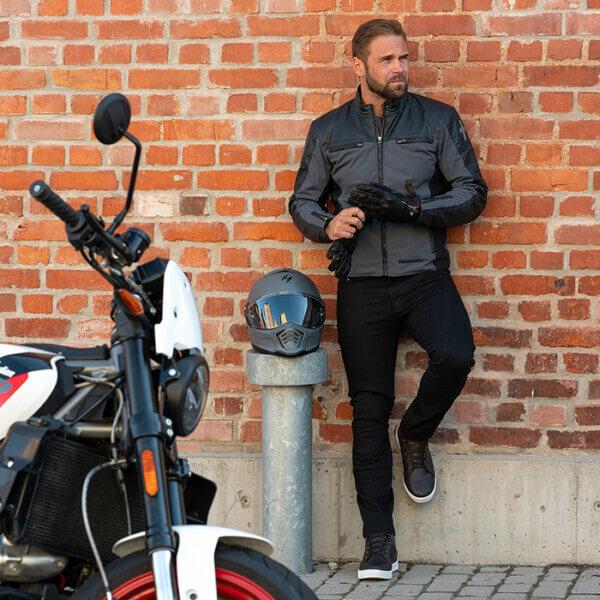 Halvarssons Holmen Textile Jacket Grey