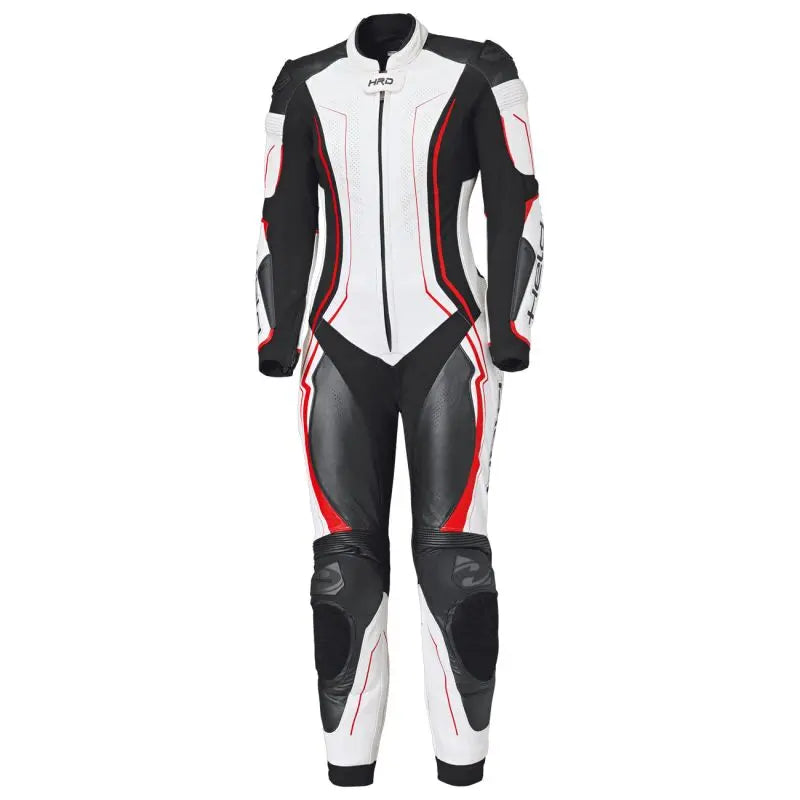 Held Ayana 3 Ladies One Piece Suit Black / White / Red - FREE UK Shipping, FREE 365 Day Returns | Moto Central