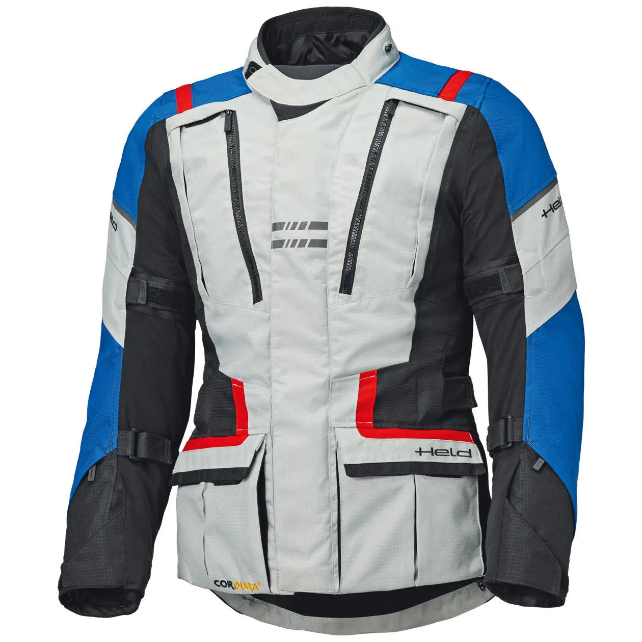 Held Hakuna Matata 3 Top Textile Jacket Grey / Blue front view
