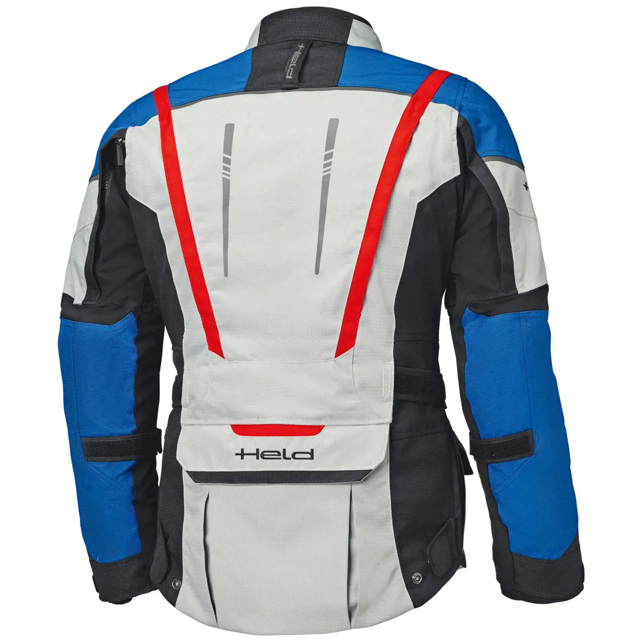 Held Hakuna Matata 3 Top Textile Jacket Grey / Blue rear view