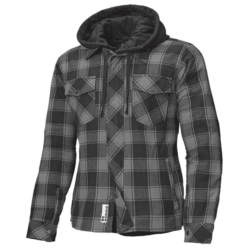 Held Lumberjack 2 Textile Jacket Grey front view