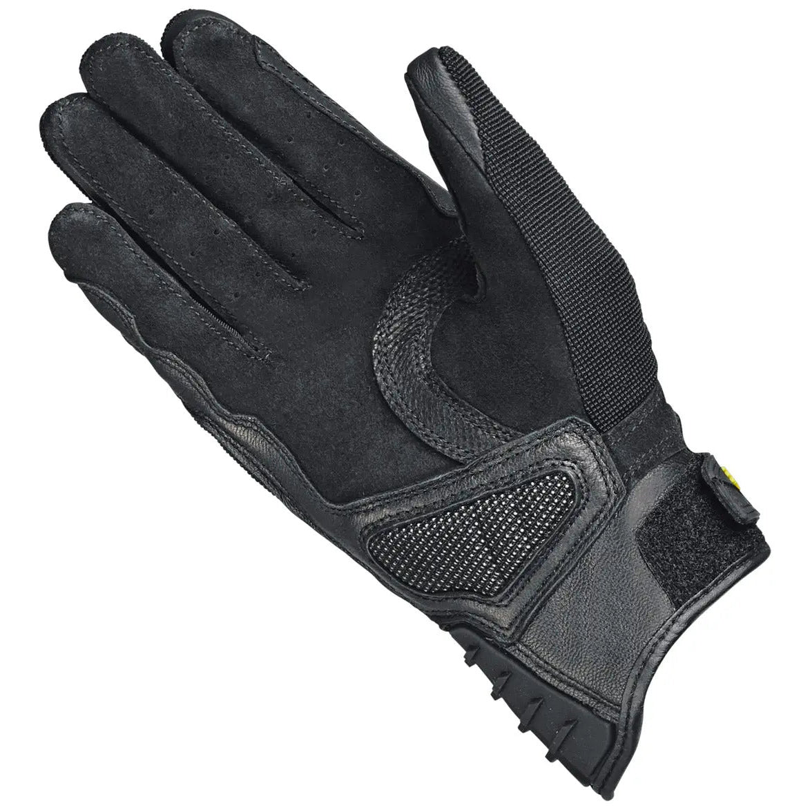 Held Sambia 2 Ladies Textile Gloves Black motorcycle glove, palm view