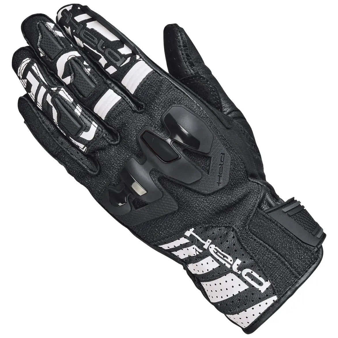 Held Sepang Ladies Sport Gloves Black / White motorcycle glove, back-of-hand view