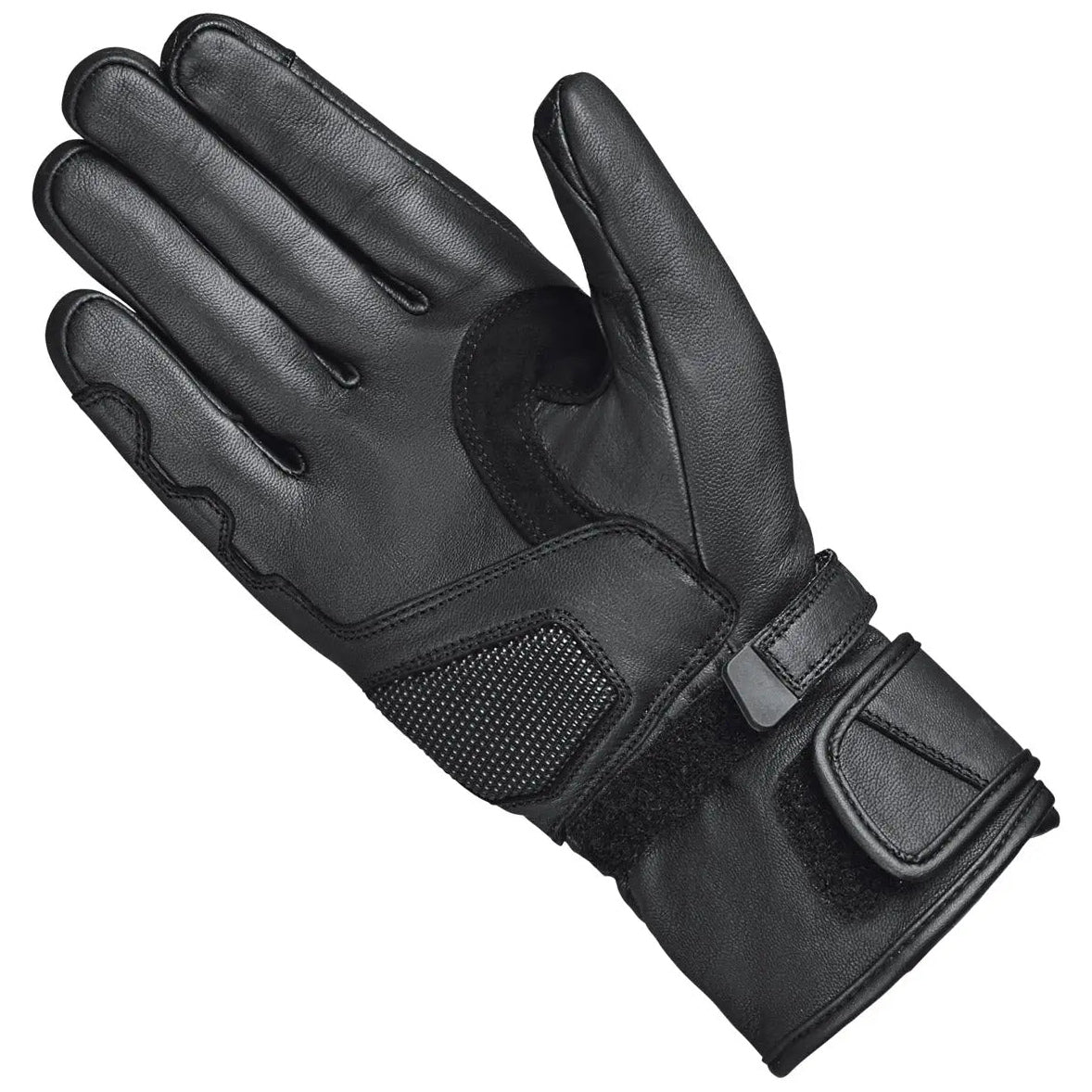Held Sparrow 2 Ladies Leather Gloves Black motorcycle glove, palm view