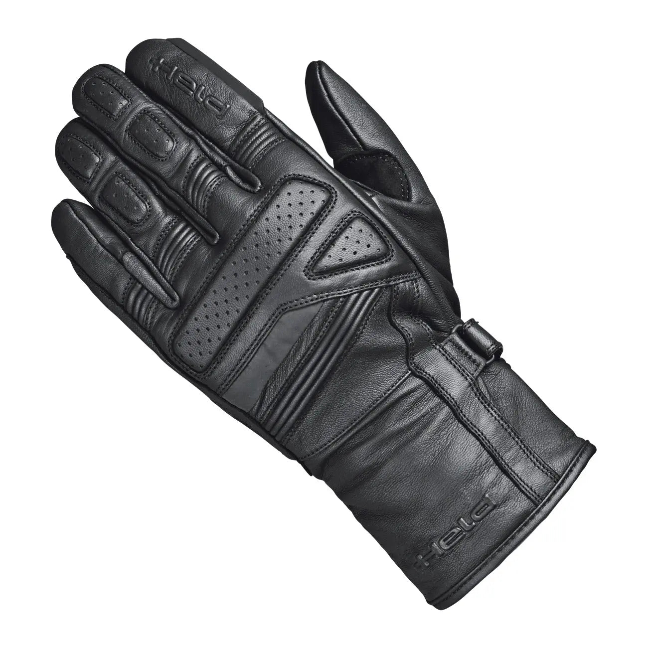 Held Sparrow 2 Leather Gloves Black - FREE UK Shipping, FREE 365 Day Returns | Moto Central
