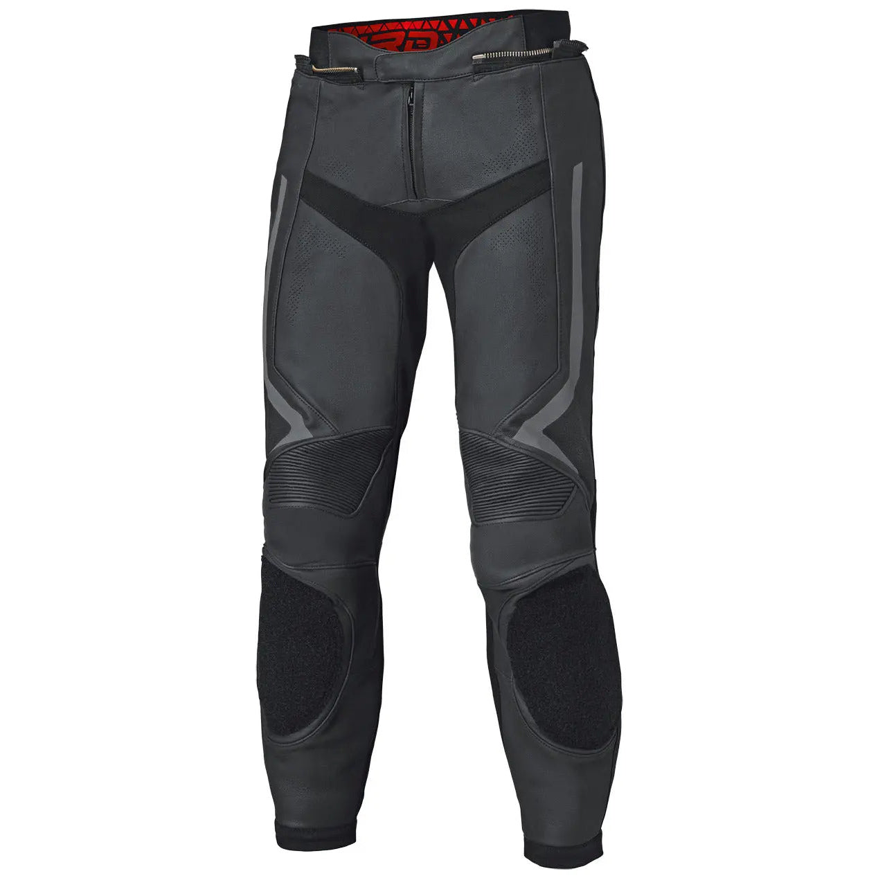 Held Street Rocket 4 Base Leather Trouser Black / Anthracite motorcycle trousers, front view