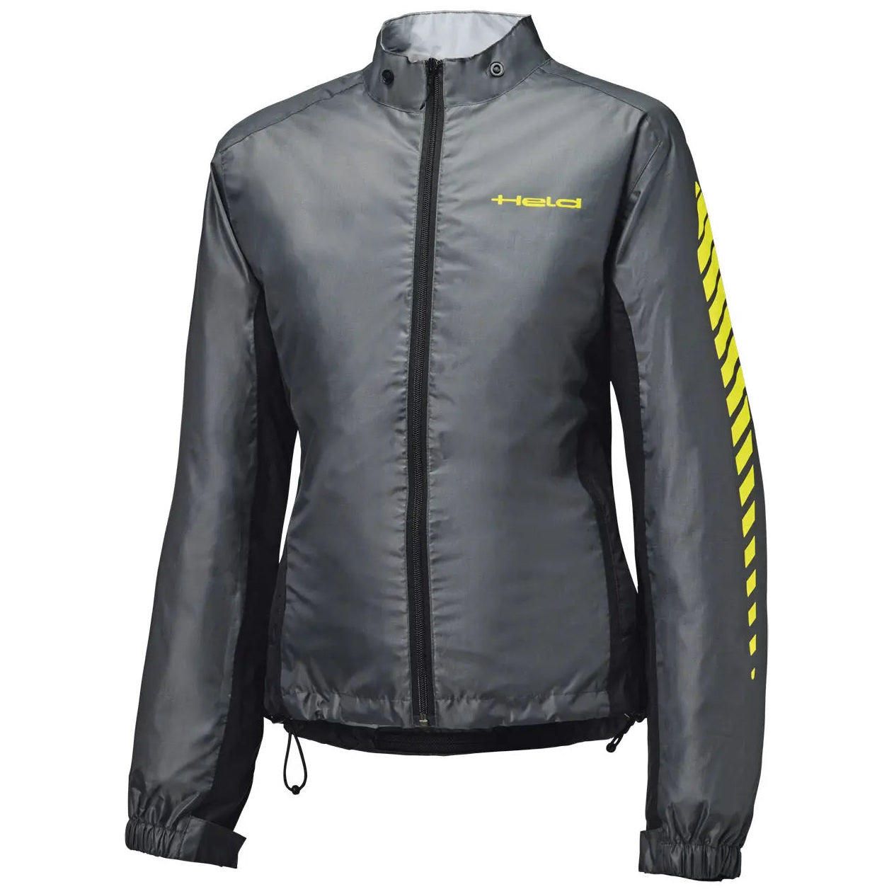 Held Wet Tour 2 Top Ladies Rain Over Jacket Anthracite motorcycle jacket – front view