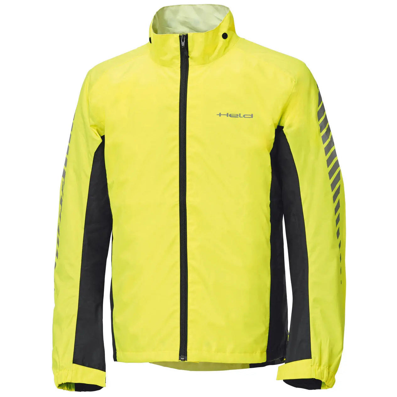 Held Wet Tour 2 Top Rain Over Jacket Yellow motorcycle jacket – front view