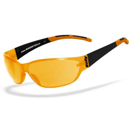 Helly Biker Shades Airshade Orange — left-front three-quarter view