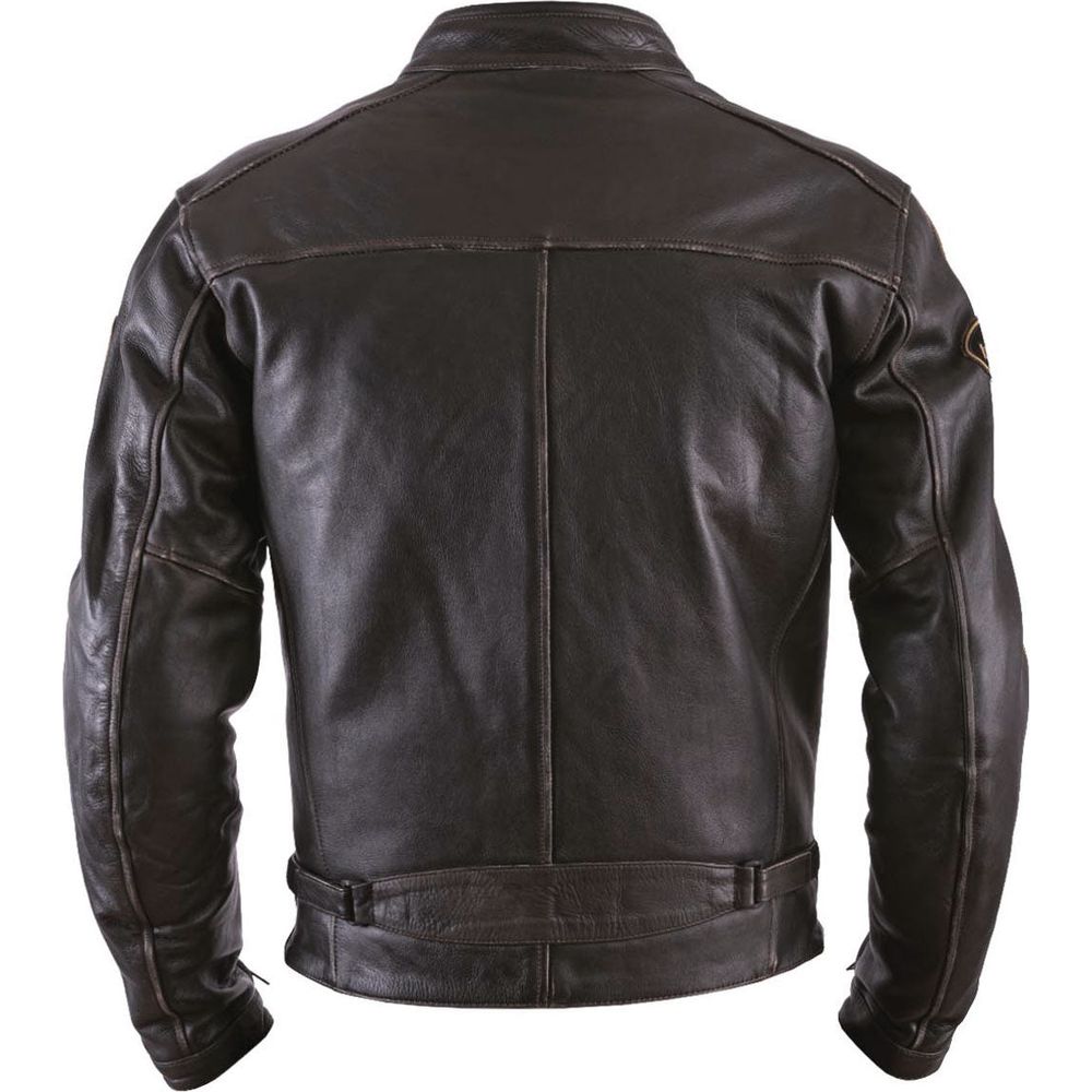 Helstons Ace Oldies Leather Jacket Brown