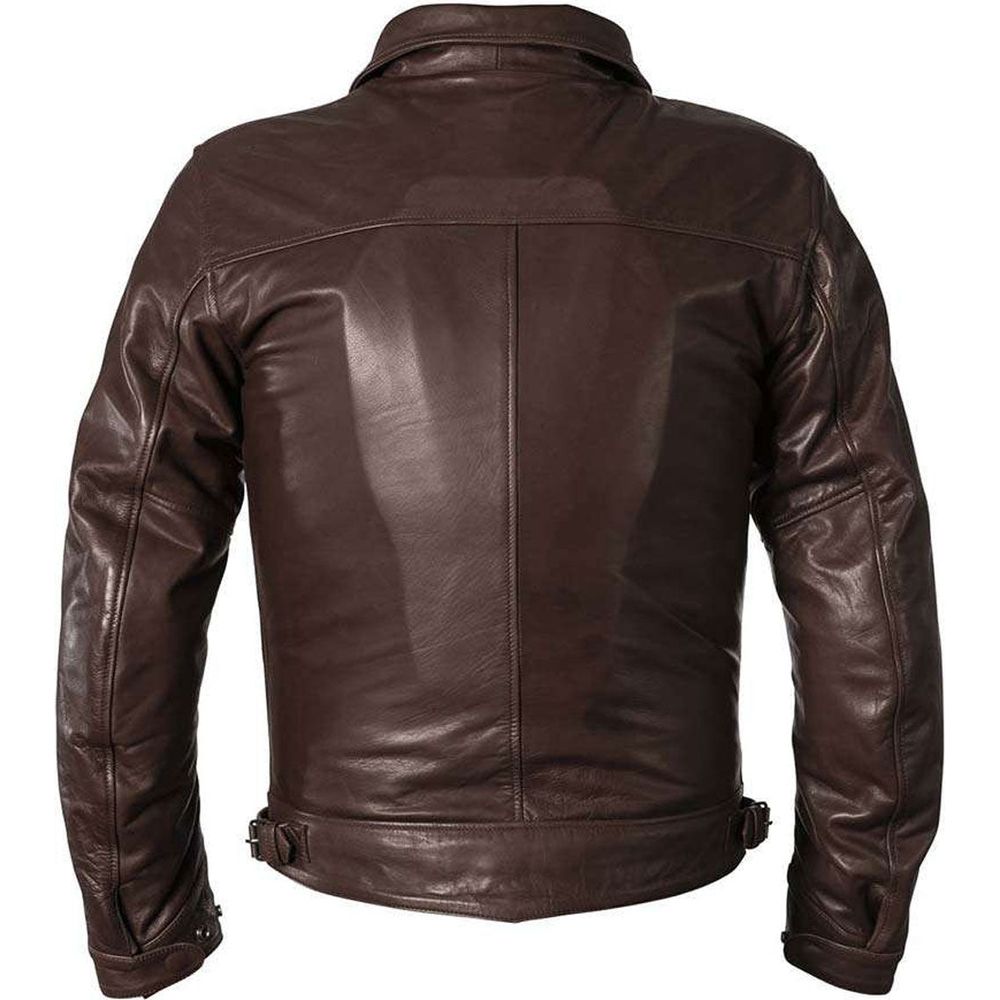 Helstons Bill Leather Jacket Natural Brown