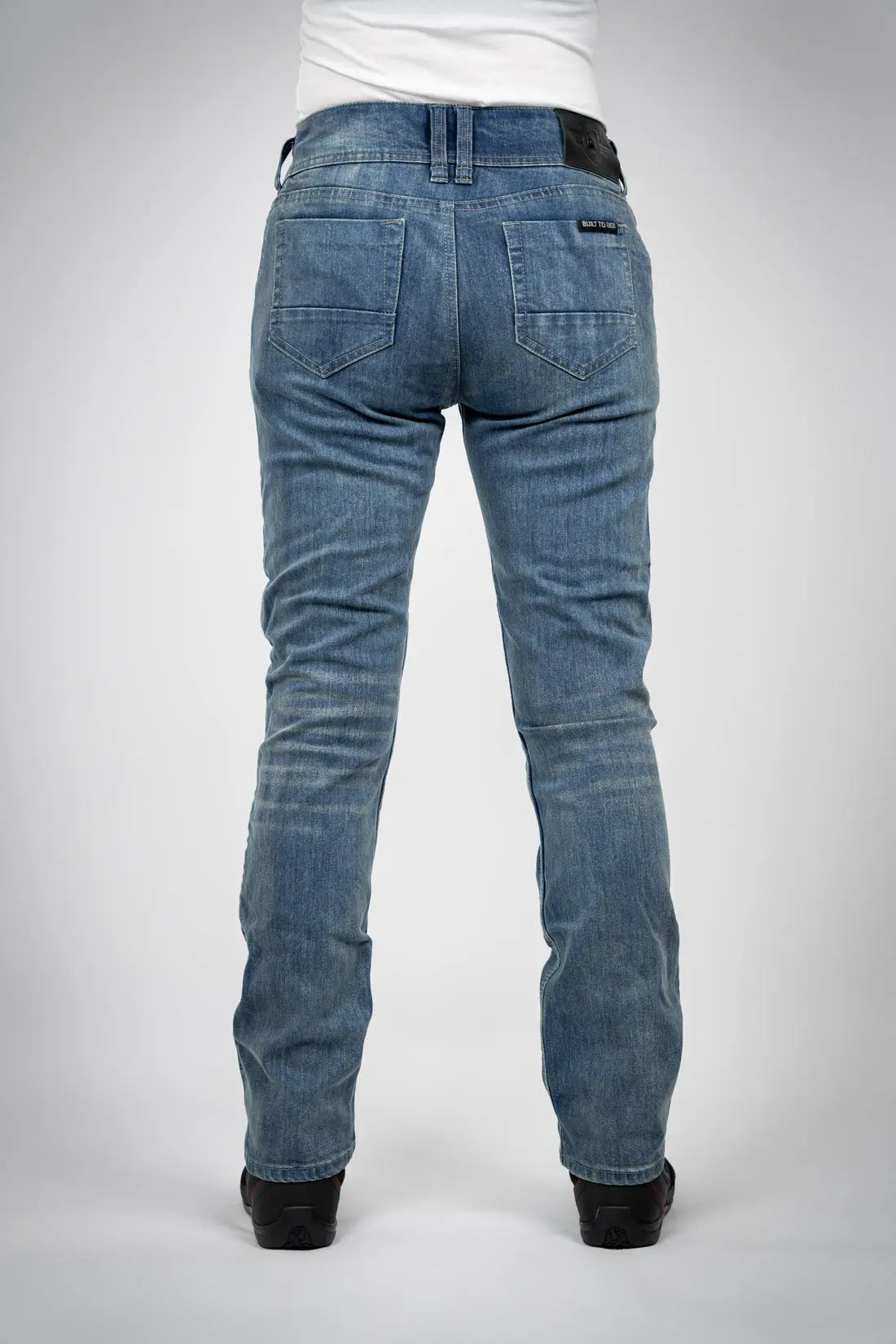 Bull-it Heron Ladies Easy Fit Denim Jeans Steel Blue  - FREE UK Shipping, FREE 365 Day Returns | Moto Central