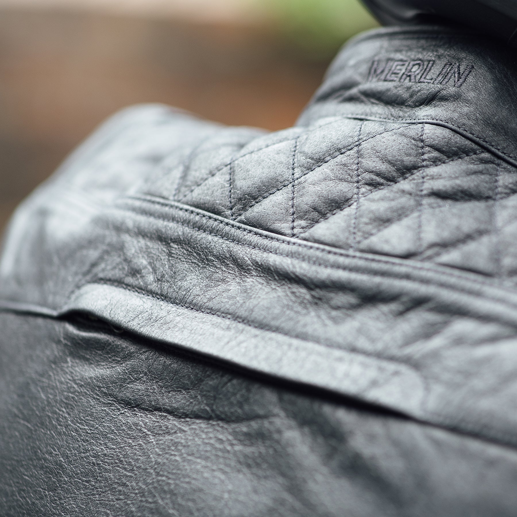 Merlin Hixon 2 D3O Leather Jacket Black FREE UK Delivery, FREE 365 Day Returns | Moto Central