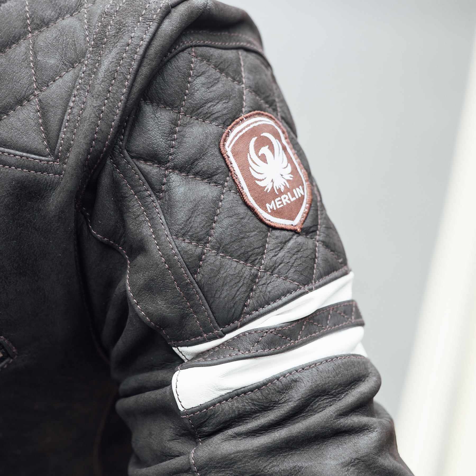 Merlin Hixon 2 D3O Leather Jacket Brown FREE UK Delivery, FREE 365 Day Returns | Moto Central