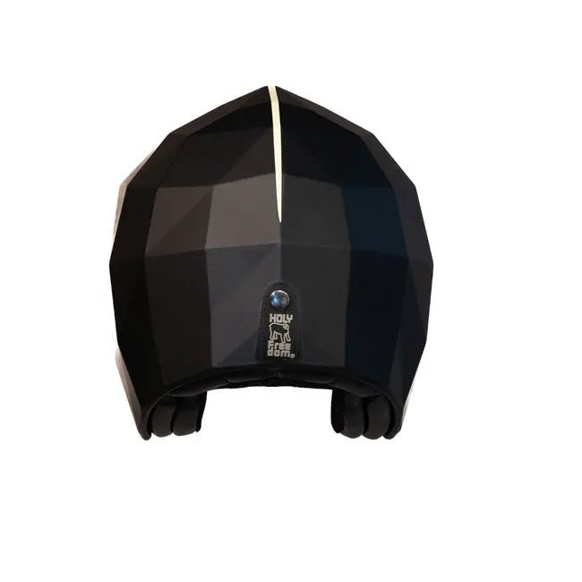 Holy Freedom Stealth Diamond Open Face Helmet Matt Black  - FREE UK Shipping, FREE 365 Day Returns | Moto Central