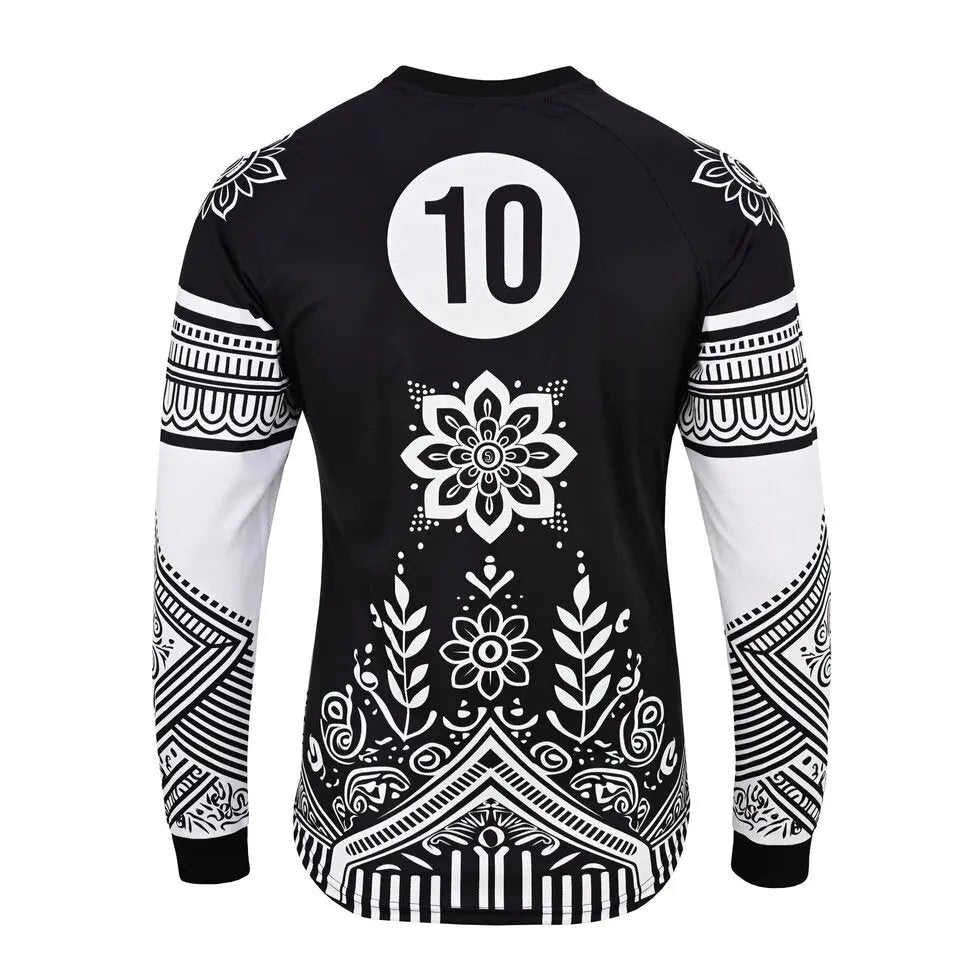 MotoGirl Henna Ladies MX Jersey White / Black FREE UK Delivery, FREE 365 Day Returns | Moto Central