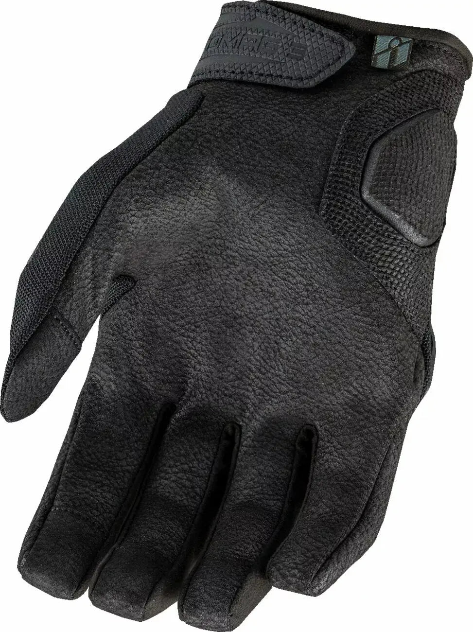 Icon Automag3 CE Textile Gloves Black - FREE UK Shipping, FREE 365 Day Returns | Moto Central