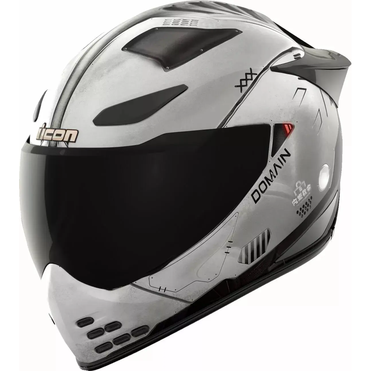 Icon Domain Future Proof Grey left front three-quarter view