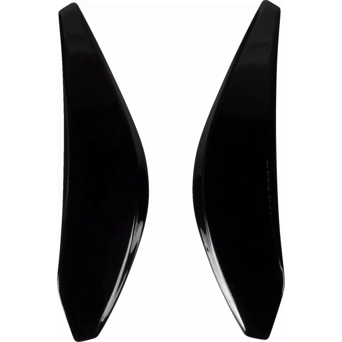 Icon Domain Helmet Forehead Vent Switches Black left and right forehead vent switches product layout