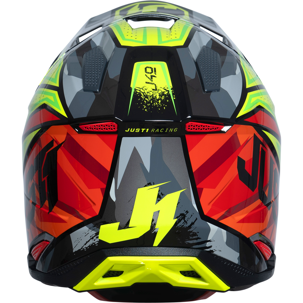 Just1 J40 Shooter Camo / Red / Black