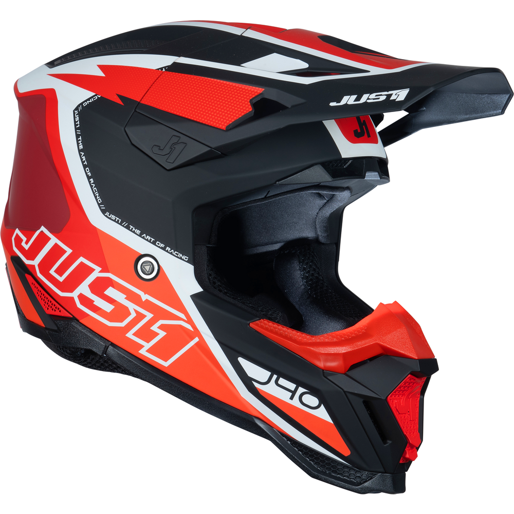 Just1 J40 Flash Red / White / Black