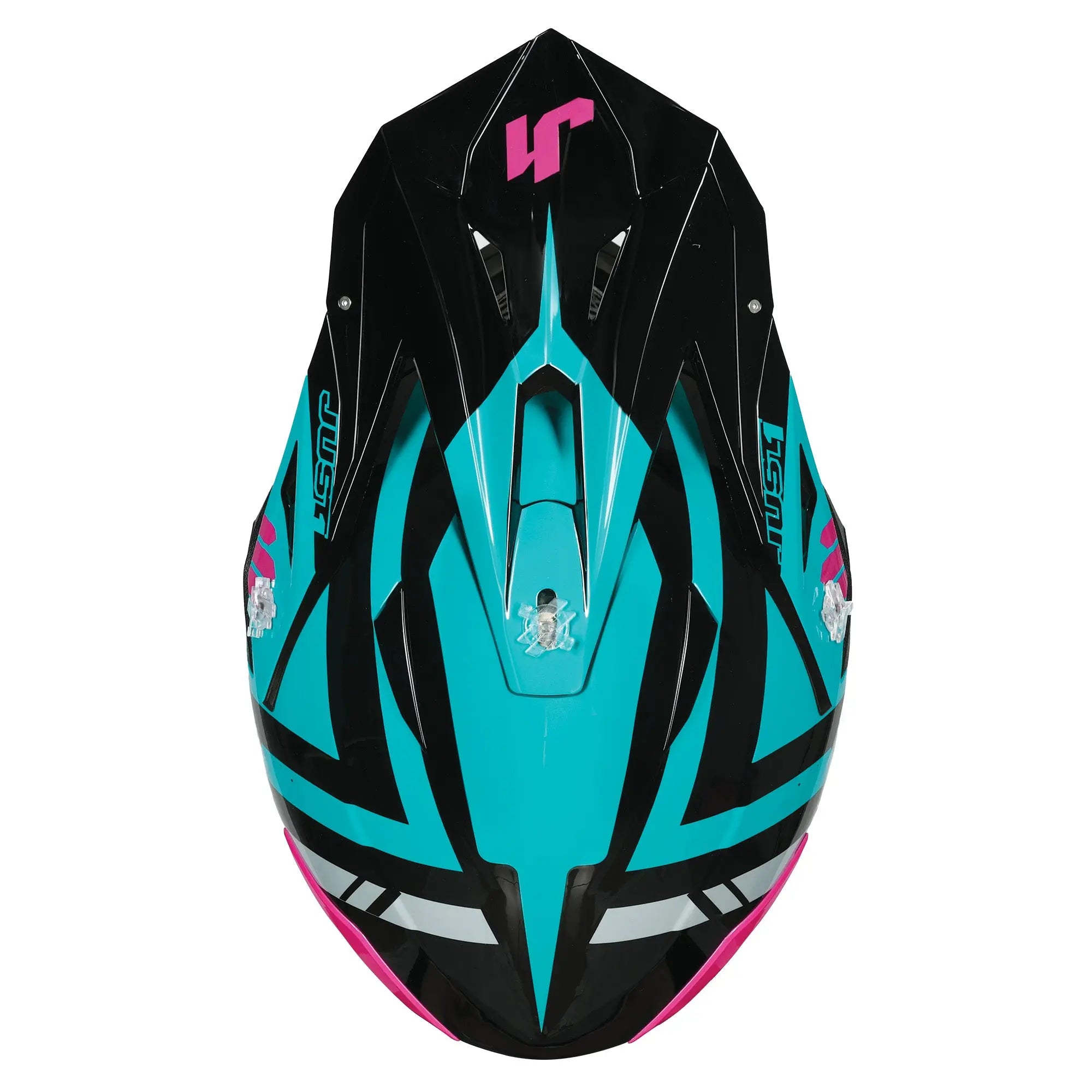 Just1 J39 Teal / Black / Matt Pink FREE UK Delivery, FREE 365 Day Returns | Moto Central