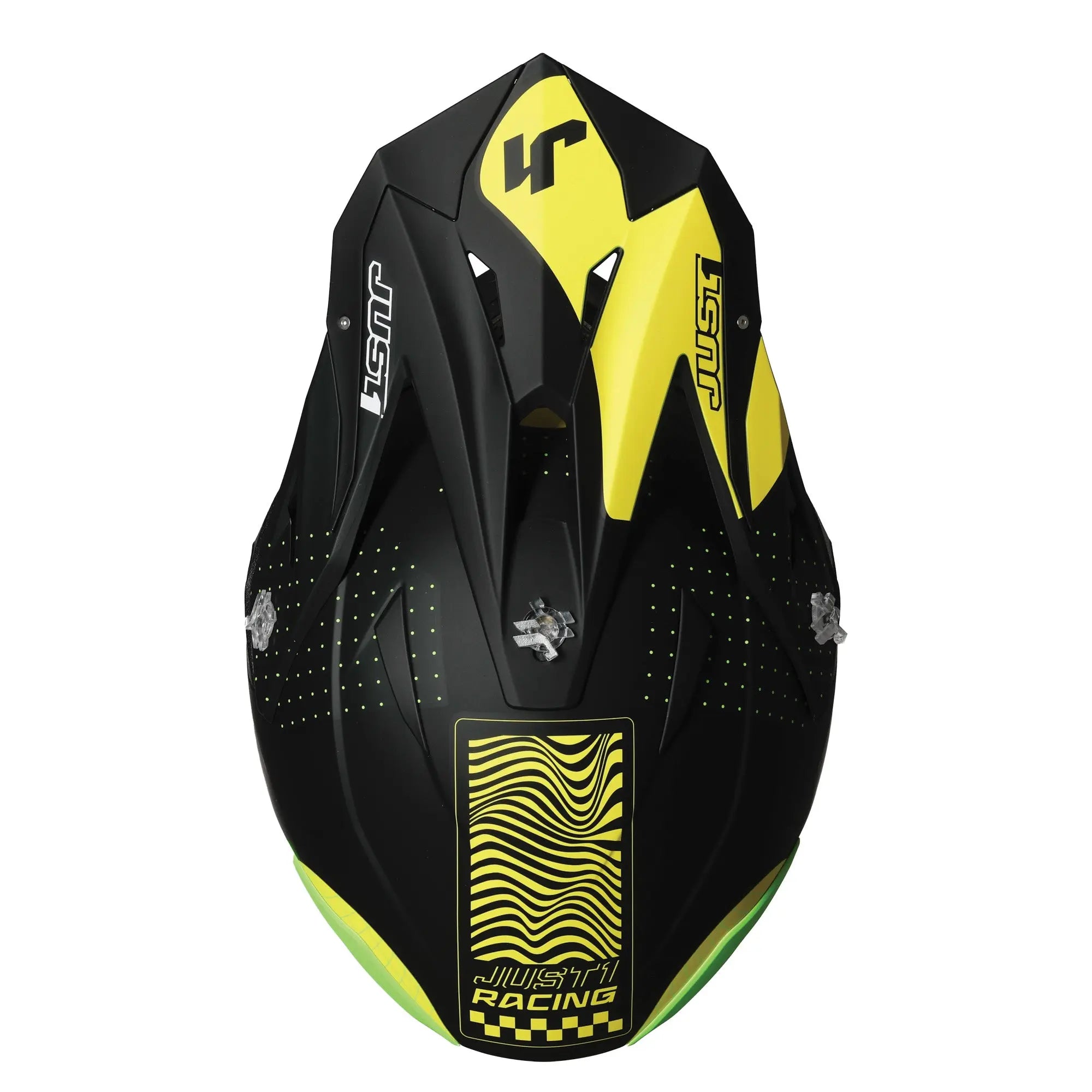Just1 J39 Xeno Fluo Yellow / Matt Black FREE UK Delivery, FREE 365 Day Returns | Moto Central