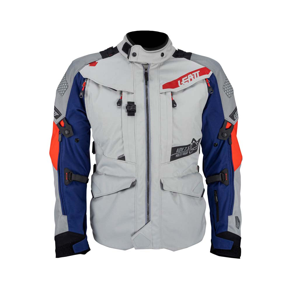 Leatt ADV MultiTour 7.5 Textile Jacket Royal Blue / Red