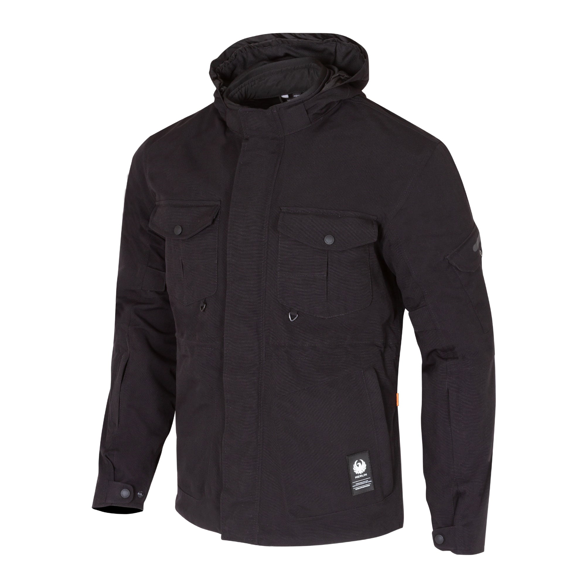 Merlin Jagger D3O Urban Utility Jacket Black FREE UK Delivery, FREE 365 Day Returns | Moto Central