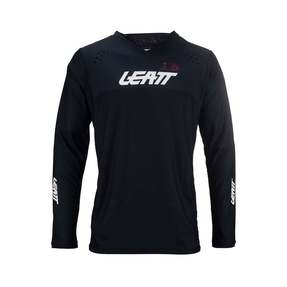 Leatt Moto 4.5 Enduro Jersey Black - FREE UK Shipping, FREE 365 Day Returns | Moto Central