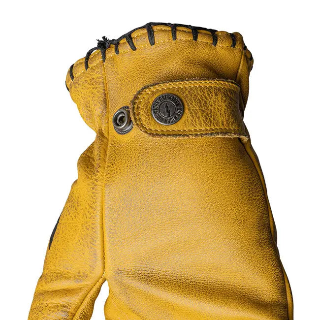 John Doe Coyote Leather Gloves Yellow / Black FREE UK Delivery, FREE 365 Day Returns | Moto Central
