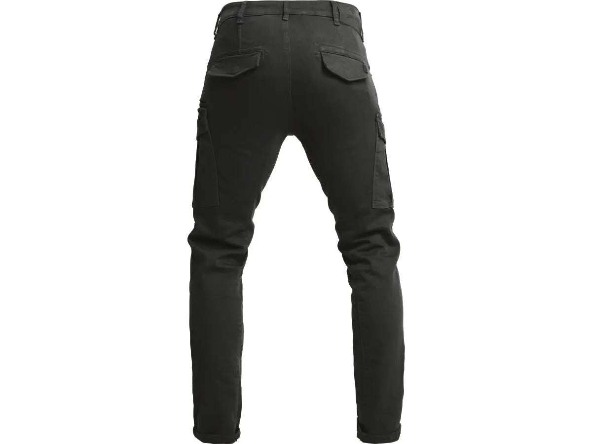 John Doe Defender Mono Slim Cut Cargo Trousers Black  - FREE UK Shipping, FREE 365 Day Returns | Moto Central